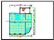 三层住宅装修设计cad平面图天花板设计施工图-图一