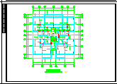 十几层小高层住宅楼框剪结构施工cad工程图-图一