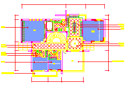 完整室内装修cad施工设计图纸_图1