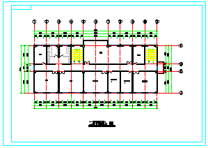 现代化高档四层综合办公楼设计CAD图纸-图一