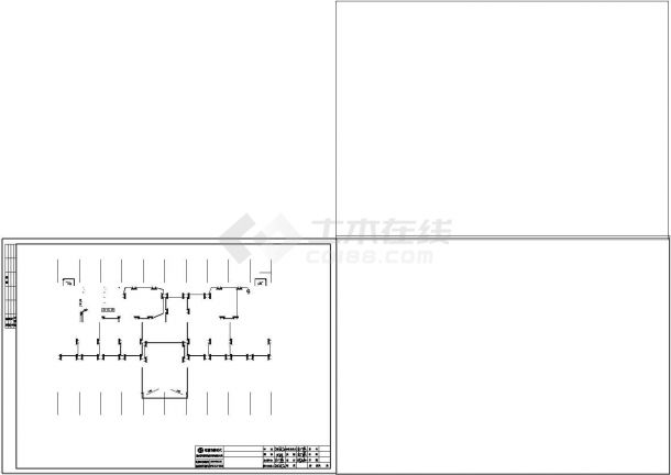 [山东]邹城市宏瑞商务中心水暖电设计结构设计全套图纸（含VRV空调系统）-图一