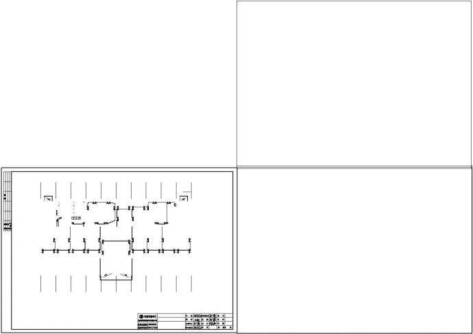 [山东]邹城市宏瑞商务中心水暖电设计结构设计全套图纸（含VRV空调系统）_图1