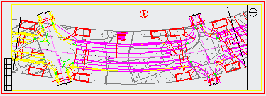 详细市政道路规划施工cad设计图-图二