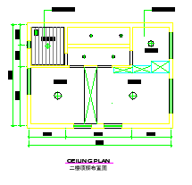 小两居室户型经典装修cad设计施工图_图1