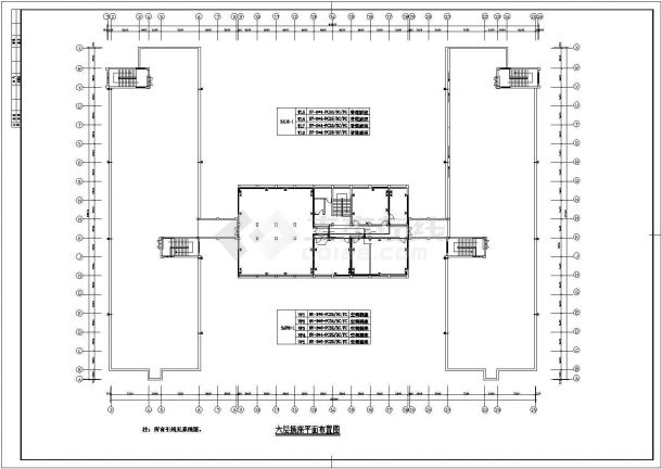 某六层大型教学楼强弱电设计cad全套电气施工图纸（含设计说明，共23张图）-图一