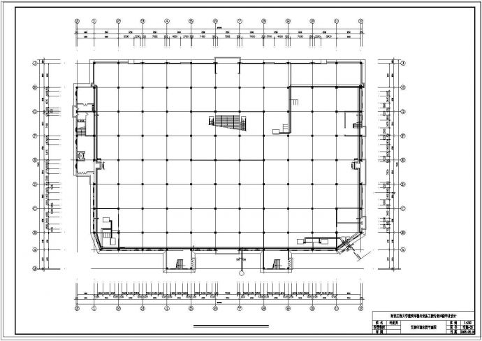土木工程毕业设计_[学士]某商场空调系统毕业设计施工图纸_图1
