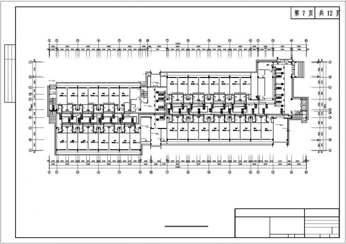 【学士】安徽大酒店中央空调系统设计图纸_图1