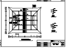 某地水榭工程结构ca方案详图_图1