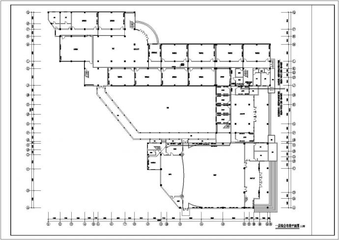 某5层8817㎡教学楼电气施工设计图_图1