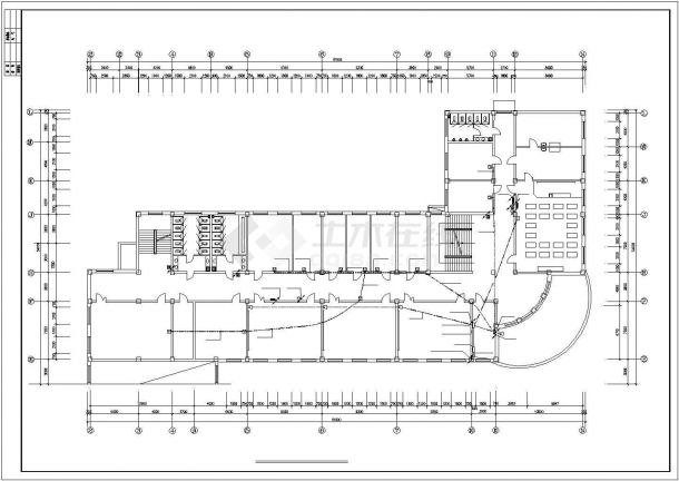 教学楼电气施工图纸（含地下两层）-图二