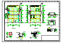 通廊建筑设计CAD施工图-图一