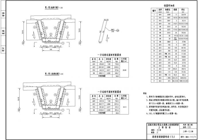 某大型连续钢结构箱梁桥正交设计施工详细方案CAD图纸_图1