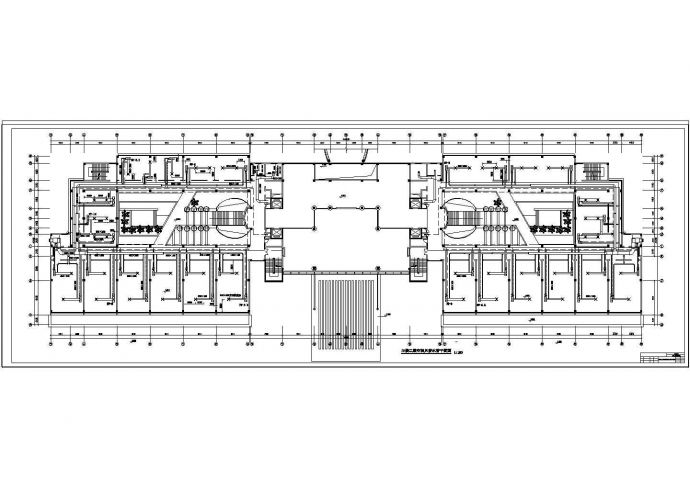 土木工程毕业设计_重庆金山大厦空调系统工程毕业设计图纸_图1