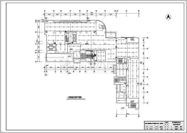 土木工程毕业设计_办公楼设计_[学士]吉林某二十三层办公楼给排水毕业设计图纸-图一