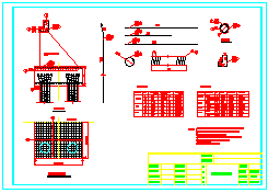 斜交板桥设计CAD平面布置参考图-图一