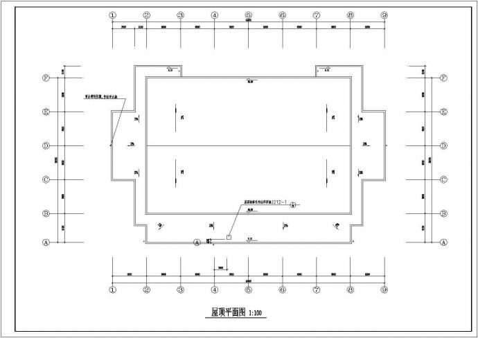 四川某乡镇小学两层框架结构办公校舍综合楼建筑工程设计CAD图（含建筑设计说明）_图1