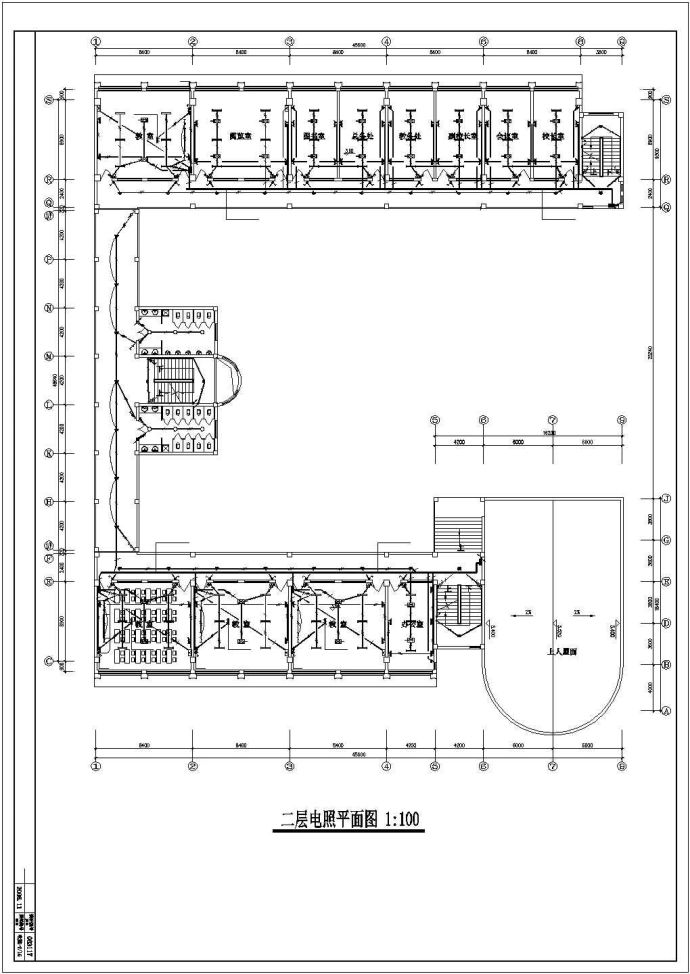 6层第一实验小学教学楼电气设计方案_图1