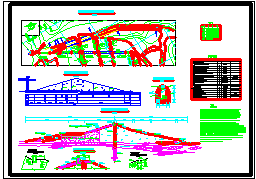 一整套大坝及底涵封堵处理cad设计施工图
