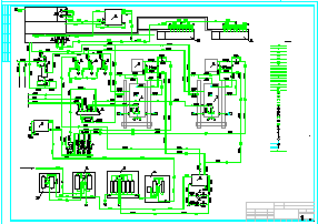 一整套药厂锅炉房设计施工cad图纸_图1