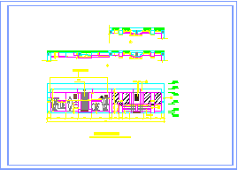 一整套展示厅室内cad装修设计图-图一