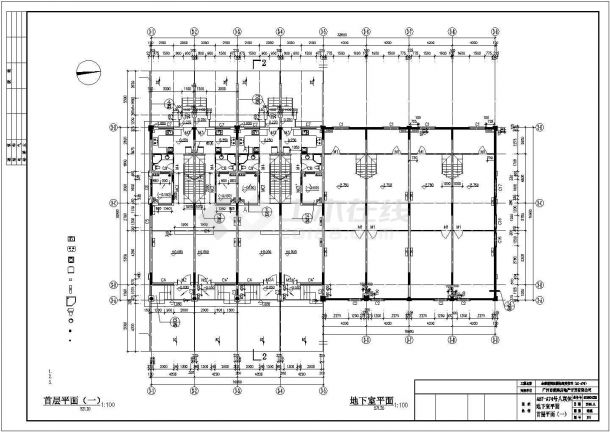 桂林市某村镇3层框混结构豪华独栋别墅建筑设计CAD图纸（3套方案）-图二