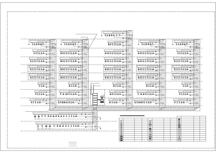 某地区火灾自动报警及消防联动系统施工CAD图_图1