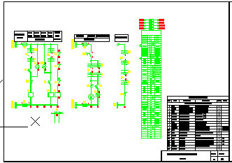 6-10KV变压器详细二次原理cad设计图纸-图一