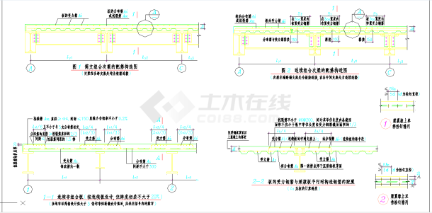某地钢结构节点构造集CAD图纸-图一