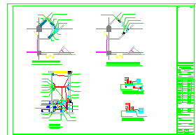【东台】宾馆电路系统CAD设计施工图纸-图一