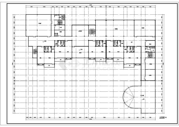 北京某童星幼儿园室内室外整套装修设计CAD设计施工图纸-图二