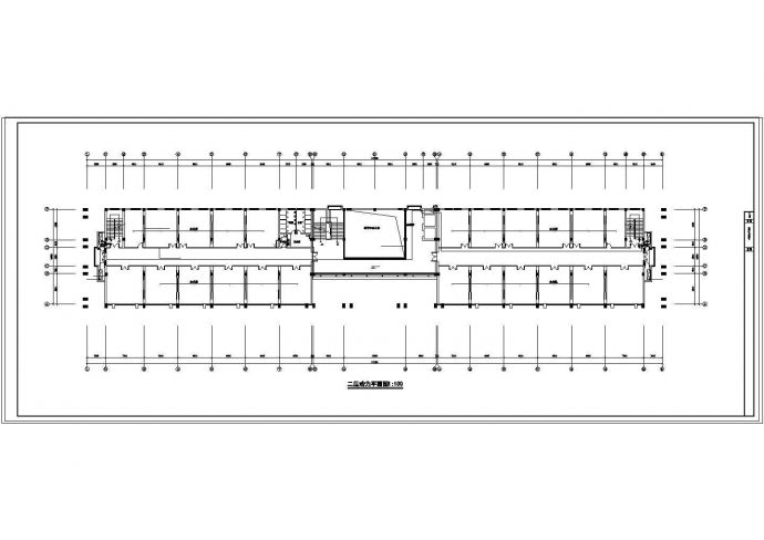 办公楼设计_浙江某8411平方米五层办公楼电气设计cad施工图（三类建筑）_图1