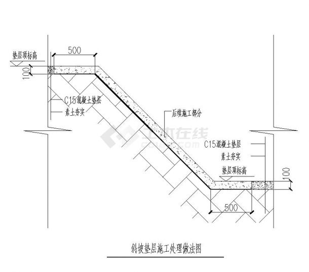 地下室卷材搭接节点设计图-图一