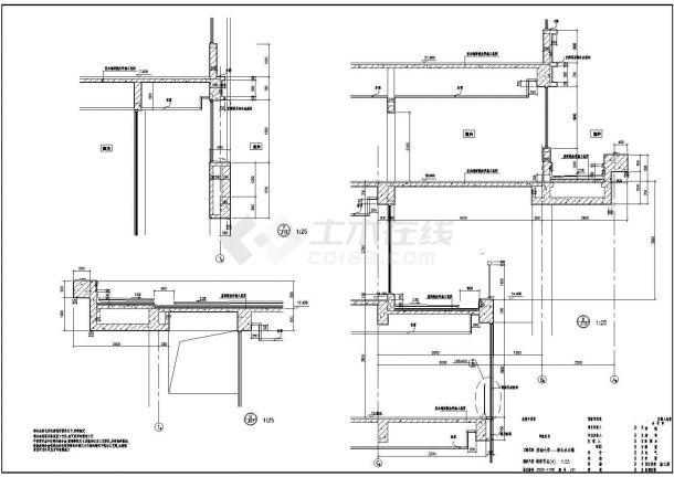 济南某大学十二层综合教学楼建筑工程设计CAD图（含施工注意事项及效果图）-图二