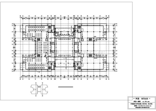 某八层大学图书馆建筑结构施工全套图纸-图二