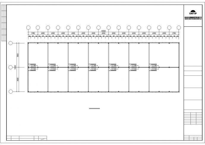 陕西闽泰钢结构工程设计CAD图纸_图1