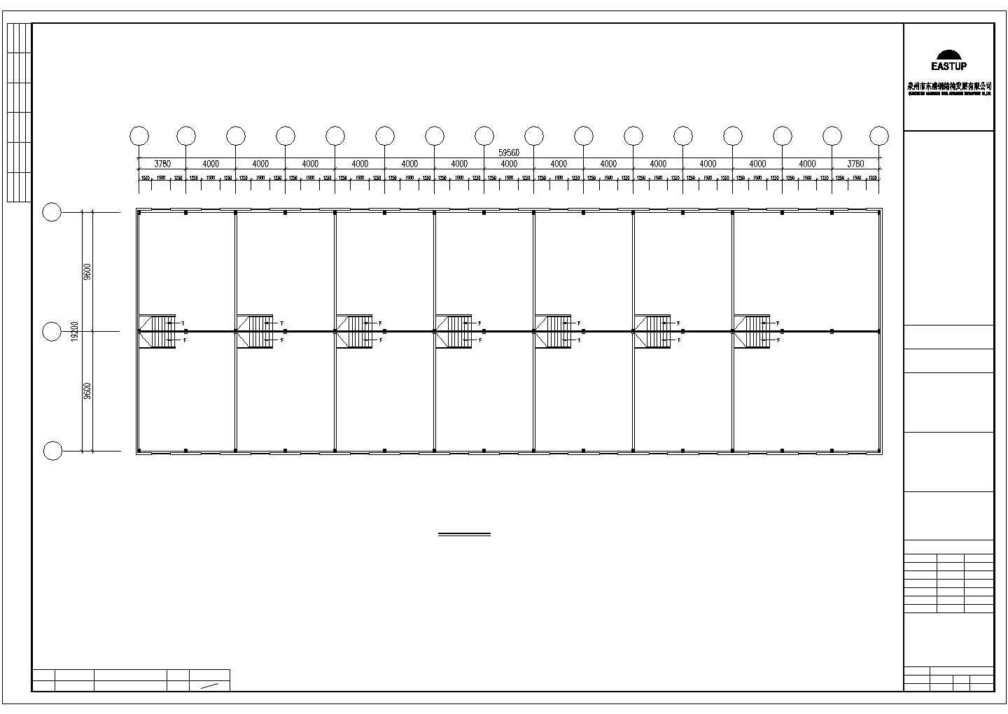 陕西闽泰钢结构工程设计CAD图纸