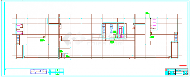 标准化厂房综合楼工程量计算实例（含cad图纸）-图二