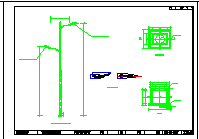 城市市政道路路灯cad设计施工图（含设计说明）