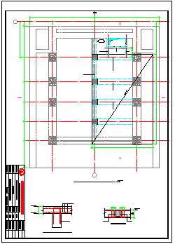 混凝土构件植筋构造措施节点cad设计图纸-图二