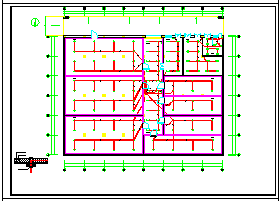 两层冷库及粮库电气施工全套cad设计图纸_图1
