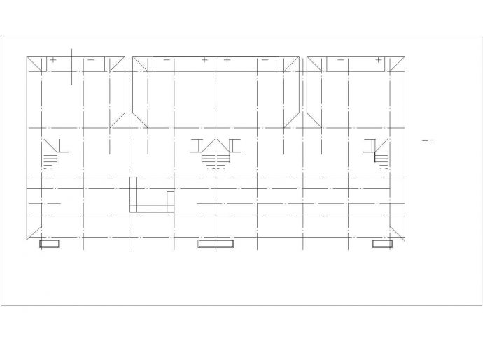 杭州市宇航新村某3层框混结构单体别墅建筑设计CAD图纸_图1