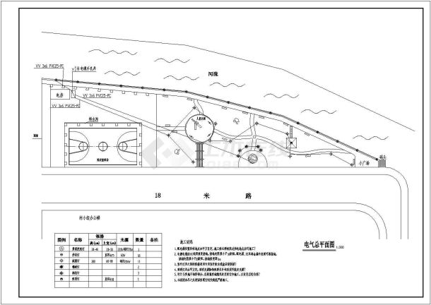 某小公园园林绿化CAD详细设计构造施工图-图一