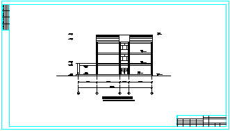 3264平米三层框架教学楼毕业设计 （计算书、建筑、结构图）_图1