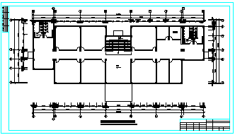 3264平米三层框架教学楼毕业设计 （计算书、建筑、结构图）-图二
