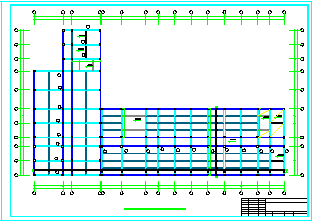 3965平米三层框架教学楼cad毕业设计（计算书、施组、工程量计算、建筑、结构图）-图一