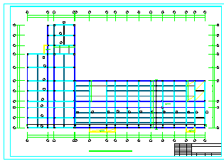 3965平米三层框架教学楼cad毕业设计（计算书、施组、工程量计算、建筑、结构图）-图二