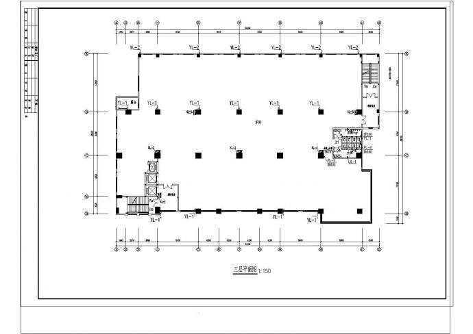 厂房设计_某高层厂房给排水设计详细cad图纸_图1