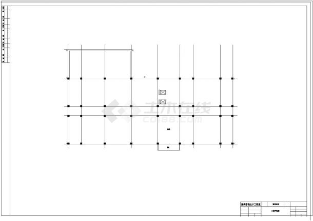 土木工程毕业设计_[学士]某宾馆毕业设计(含计算书、建筑结构cad设计图)-图二