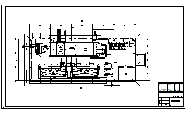 废水处理系统设计_某电厂含煤废水处理系统设计cad图纸-图二