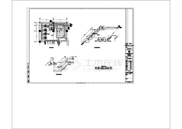 上海某综合楼全套给排水设计详细施工图纸（某甲级设计院设计）-图一